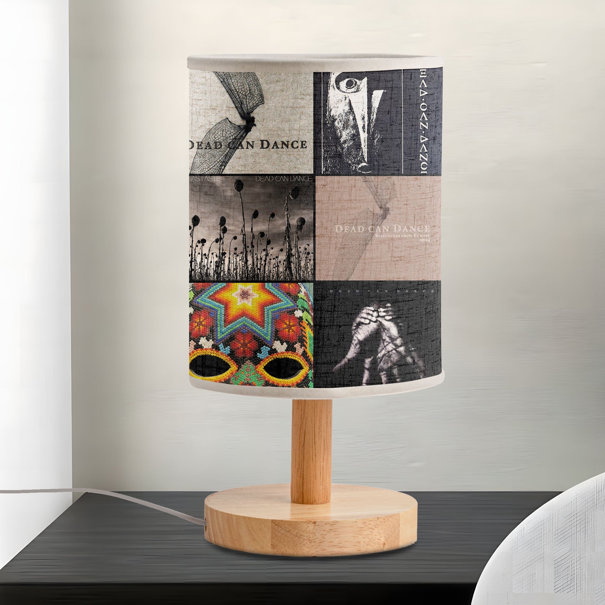 Dead Can Dance Fabric Lamp Ethereal Sound & Light