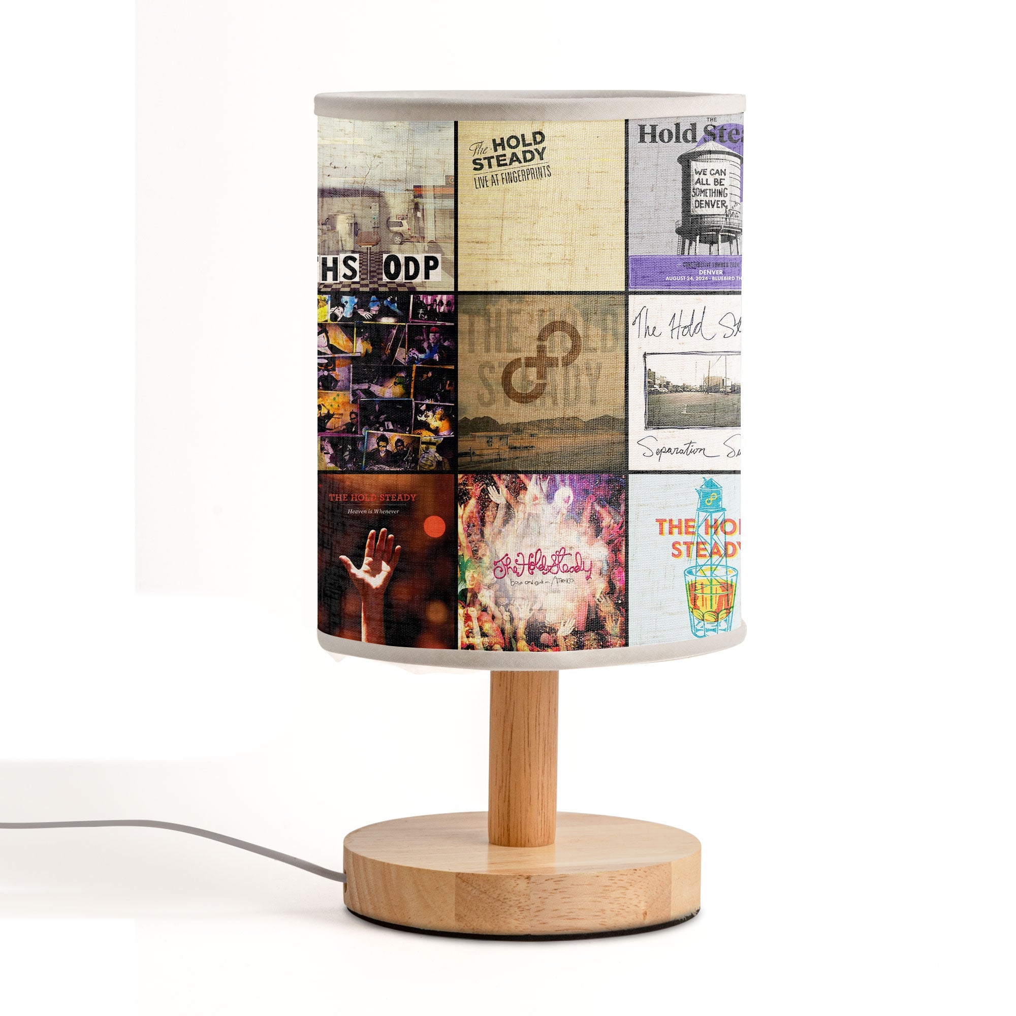 The Hold Steady Albums Fabric Lamp Indie Barroom Stories Glow