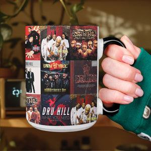 Dru Hill Accent Mug R&B Legends Album Cover Collage Gift