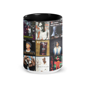 2Pac Accent Mug Iconic Album Cover Collage Gift