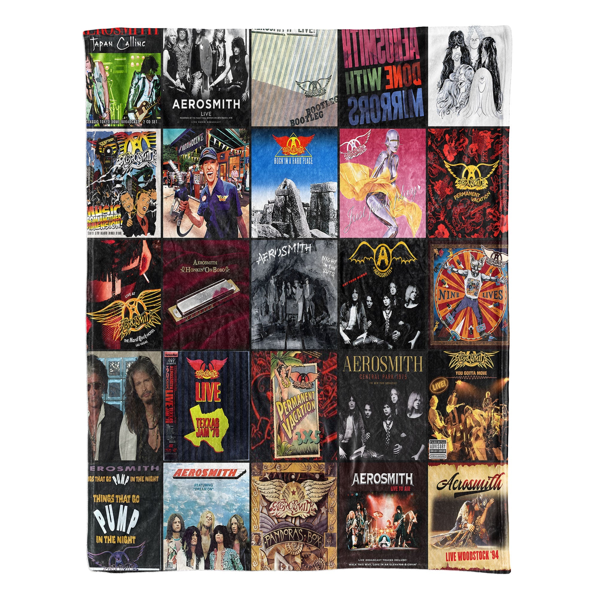 Aerosmith Sherpa Blanket A Rock ’n’ Roll Legacy for True Fans