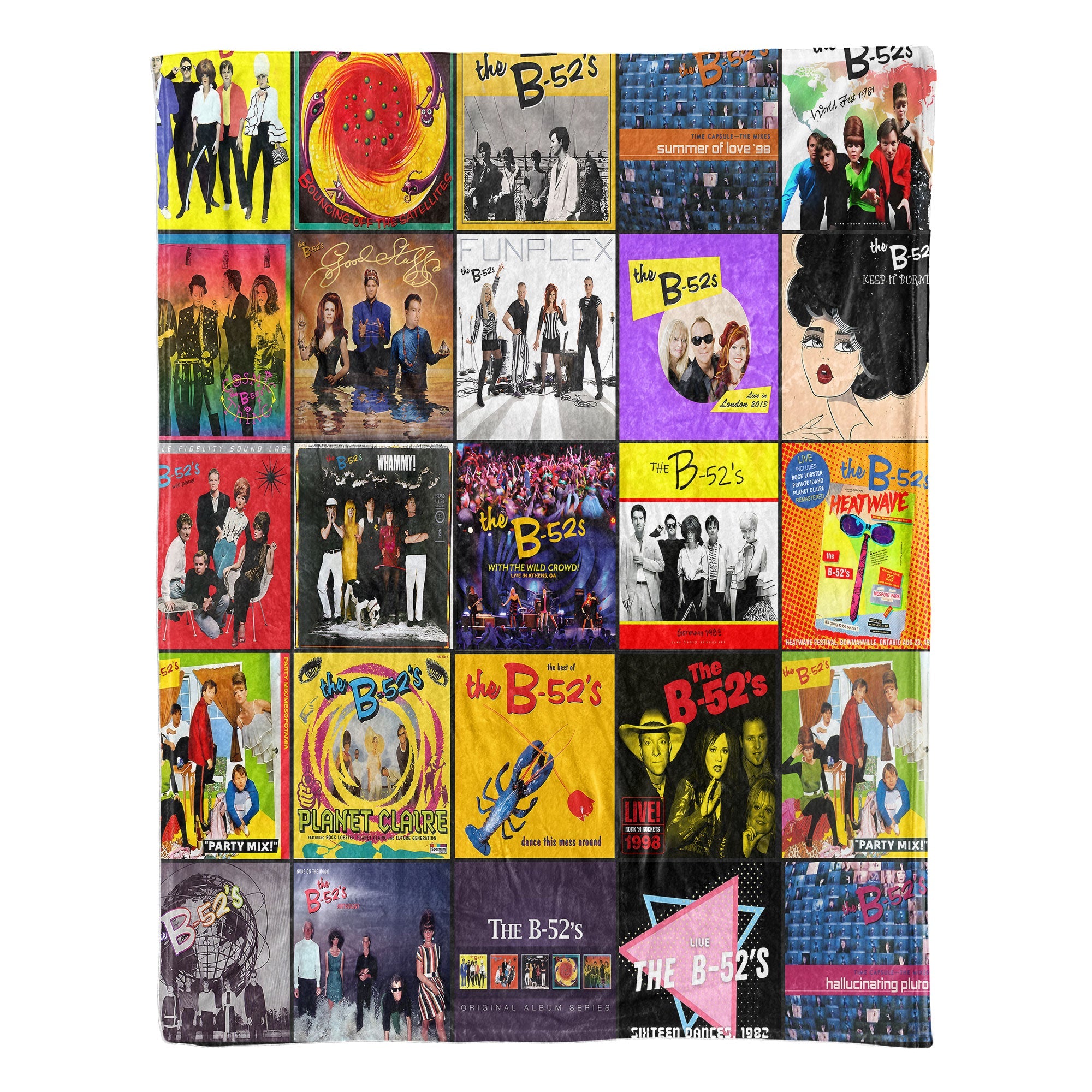 The B-52’s Sherpa Blanket A Fun, Retro Tribute for True Fans