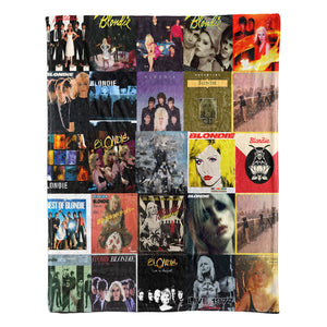 Blondie Sherpa Blanket New Wave Warmth Wrapped in Iconic Album Art
