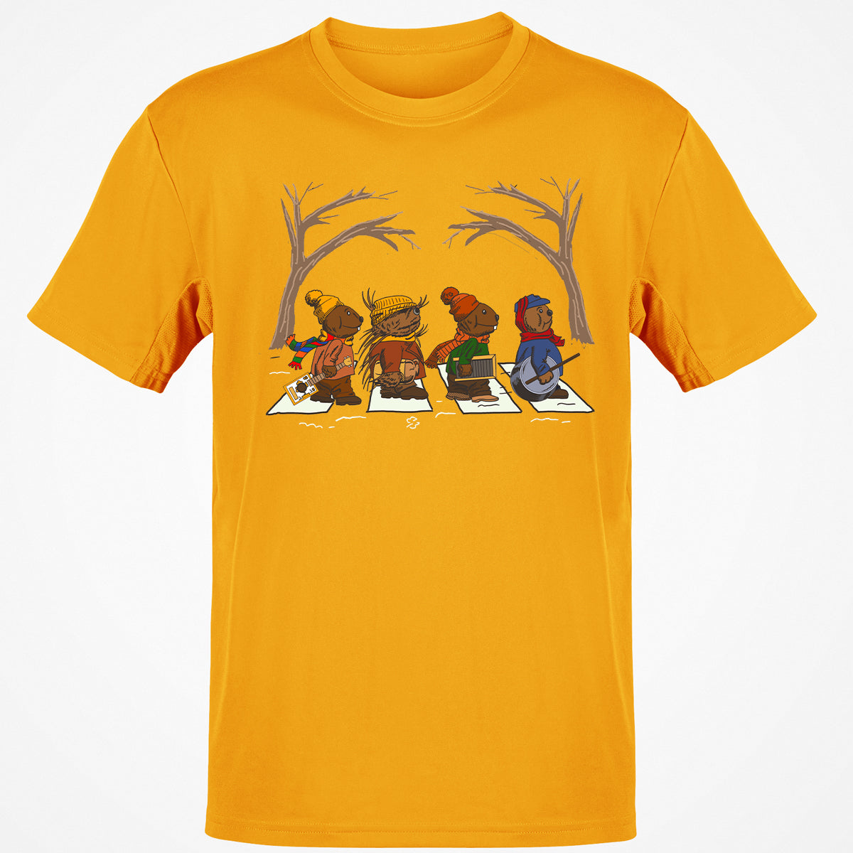 Classic Unisex T-Shirt - QLQUDS48 - Gold - 4