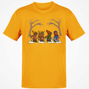 Classic Unisex T-Shirt - QLQUDS48 - Gold - 4