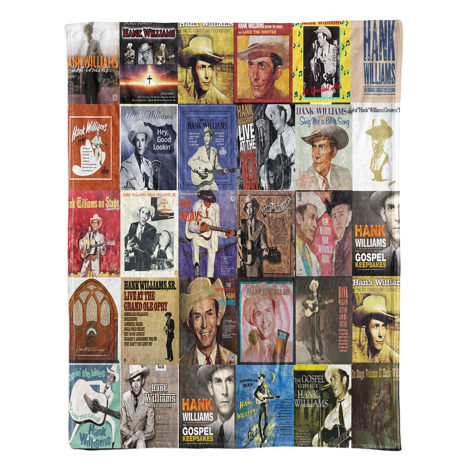 Hank Williams Sherpa Blanket A Timeless Tribute to Country’s Heartfelt Pioneer