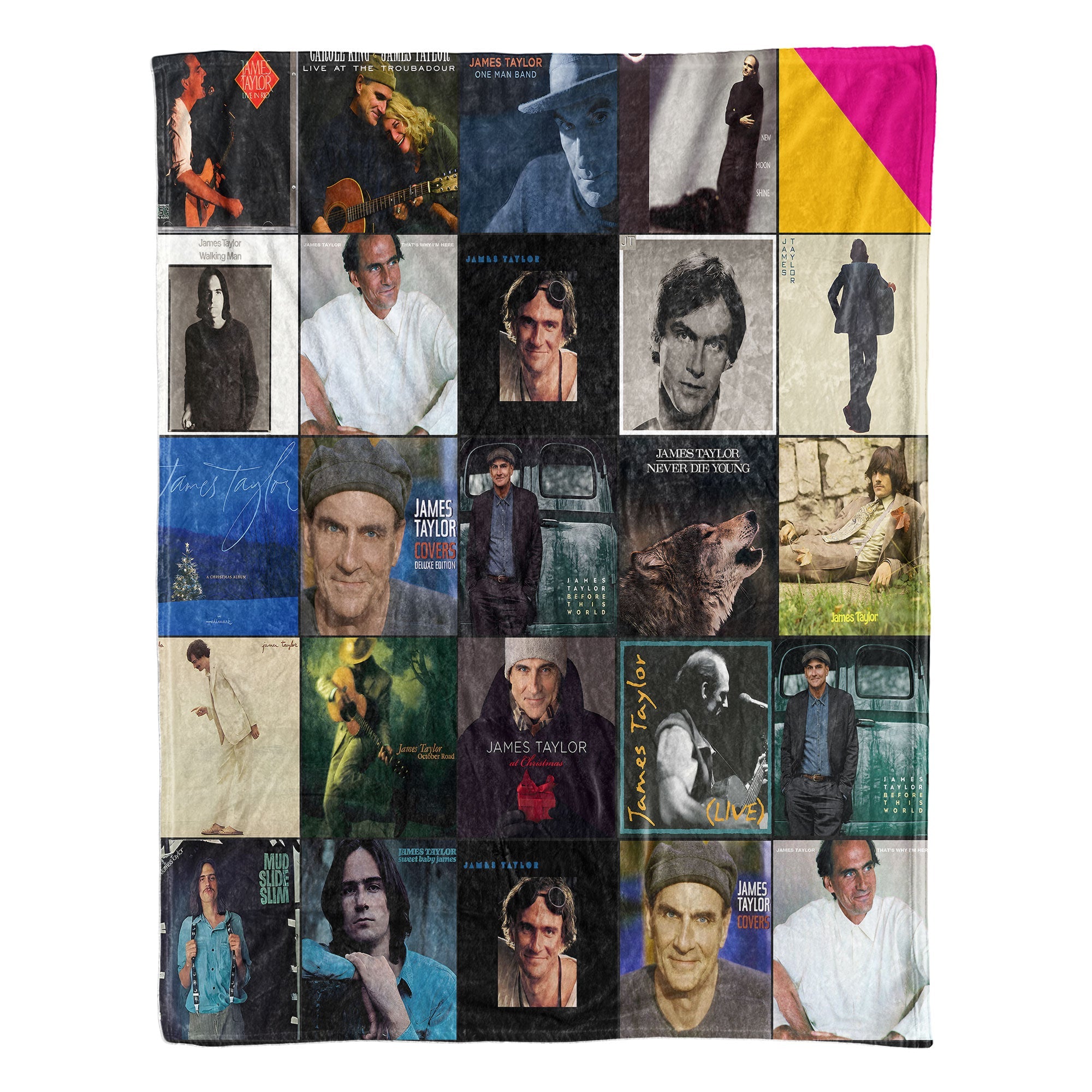 James Taylor Sherpa Blanket A Warm Folk-Rock Tribute for True Fans