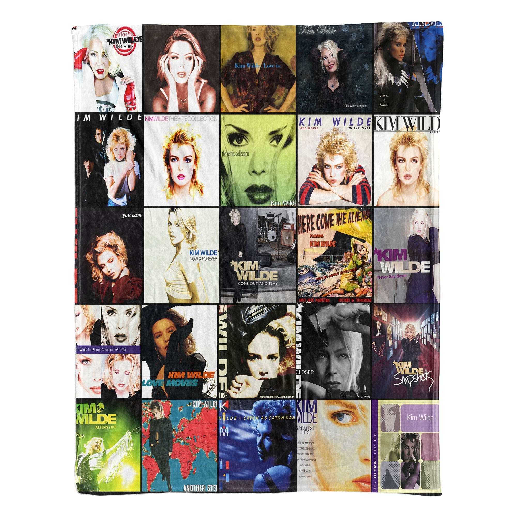 Kim Wilde Sherpa Blanket A Retro Pop Dream for True ’80s Fans