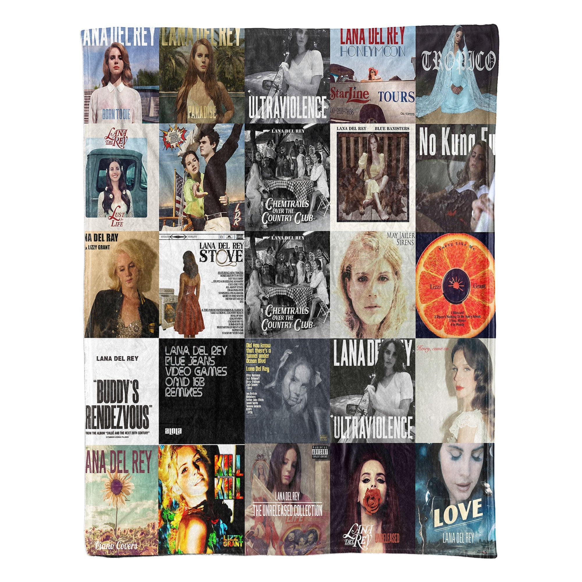 Lana Del Rey Sherpa Blanket A Nostalgic Indie-Pop Tribute for True Fans