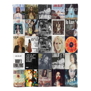 Lana Del Rey Sherpa Blanket A Nostalgic Indie-Pop Tribute for True Fans