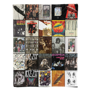 Led Zeppelin Sherpa Blanket A Legendary Album Cover Tribute for True Rock Fans