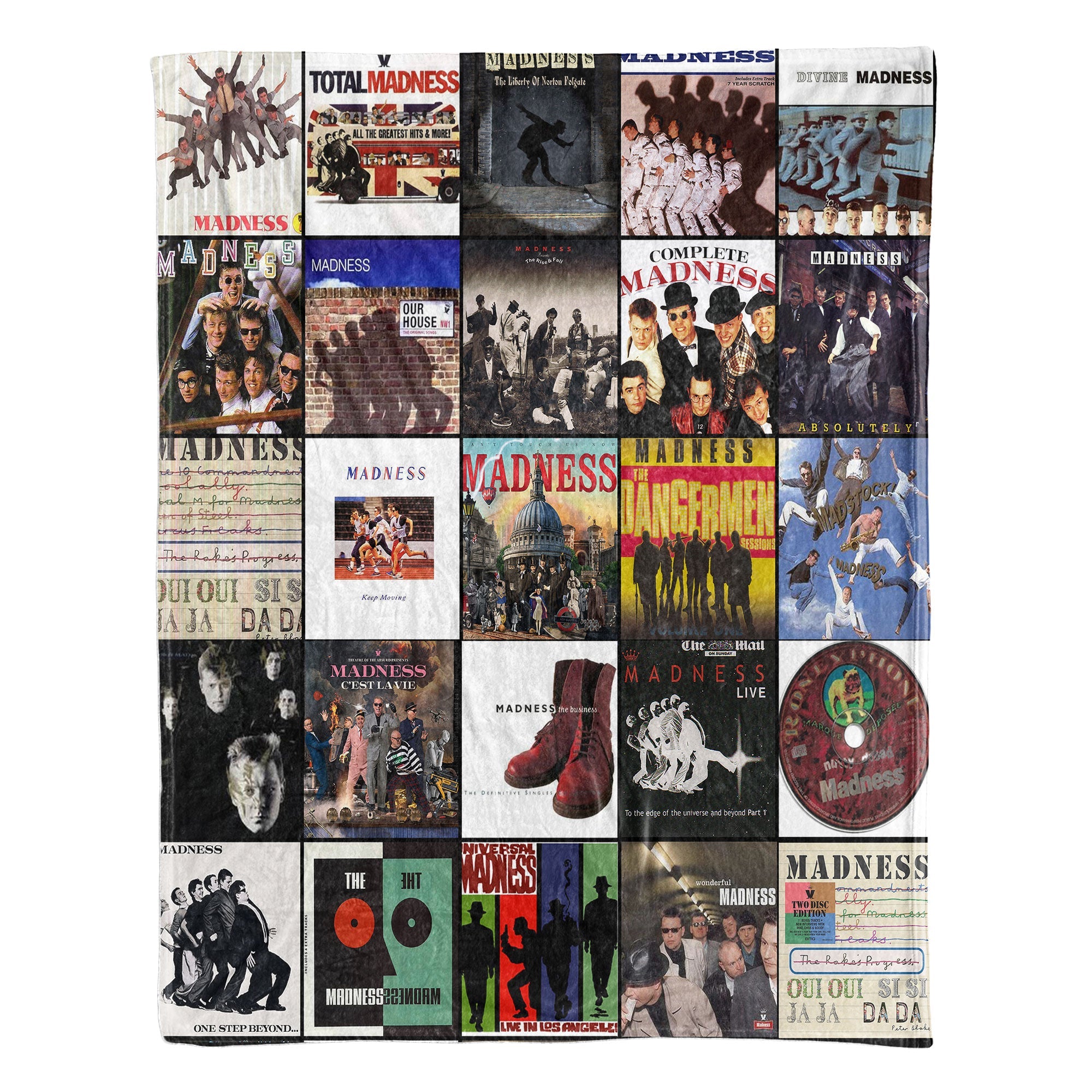 Madness Sherpa Blanket A Ska & Pop Tribute for True Fans