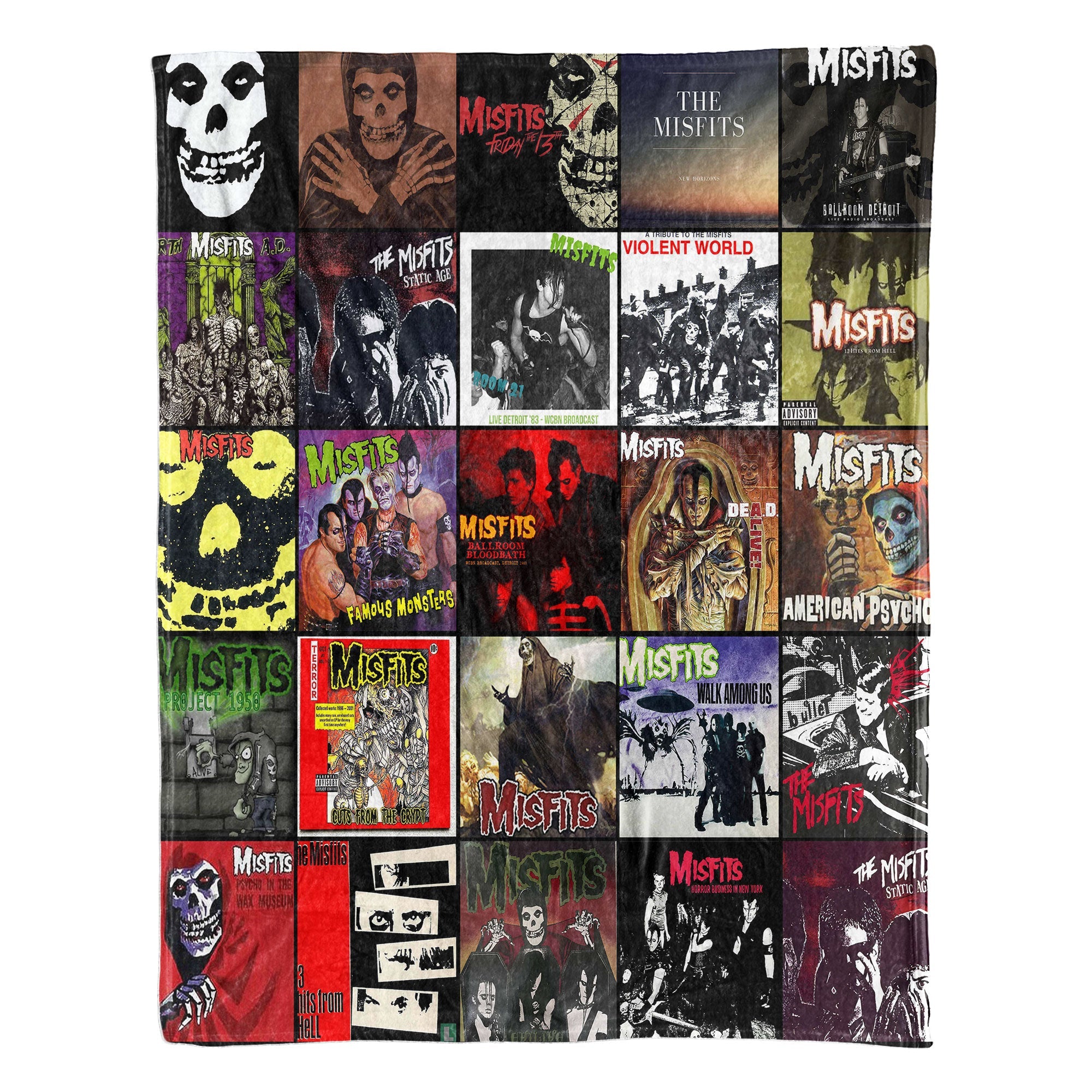 Misfits Sherpa Blanket A Horror Punk Legacy for True Fans