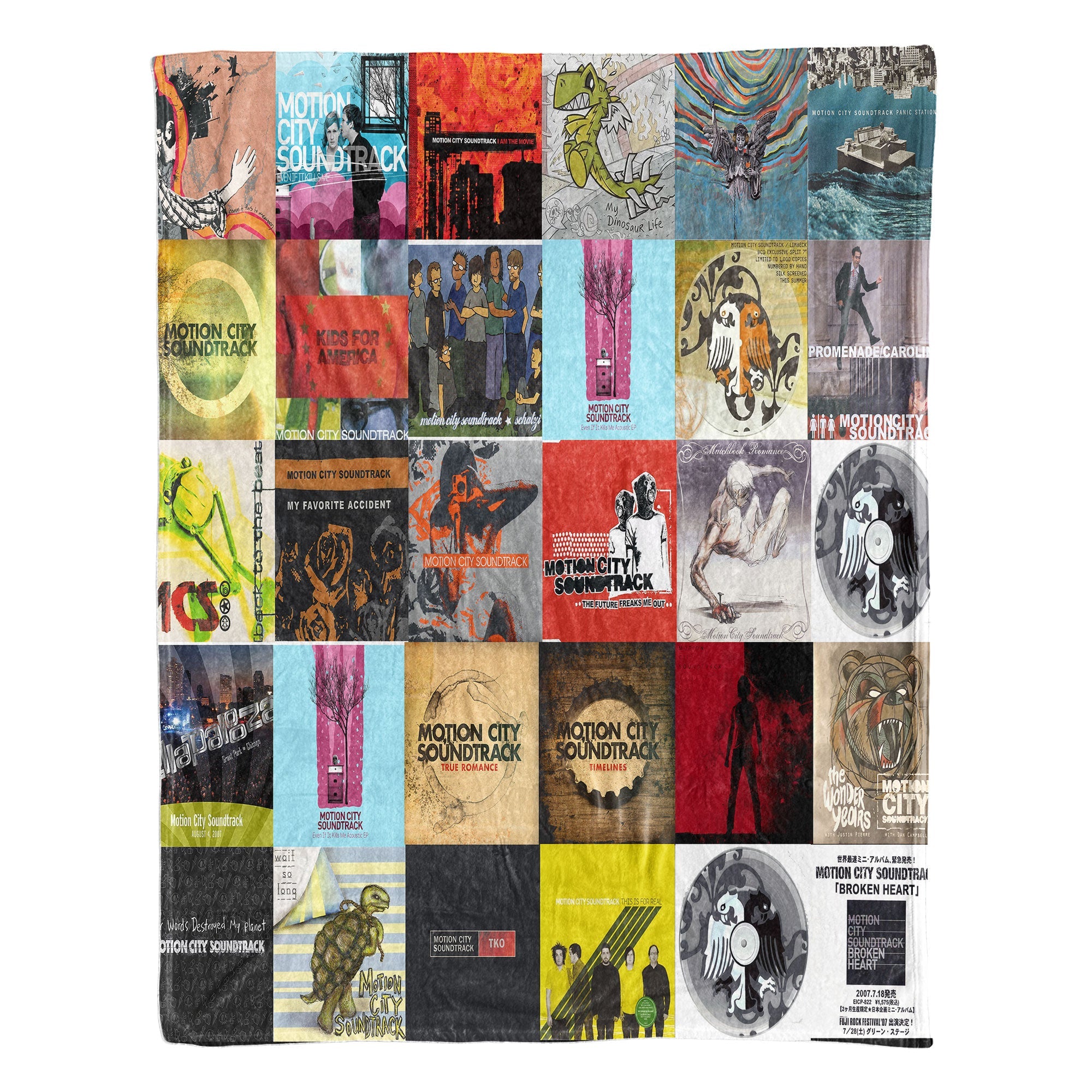 Motion City Soundtrack Sherpa Blanket A Cozy Throwback for Pop-Punk Hearts