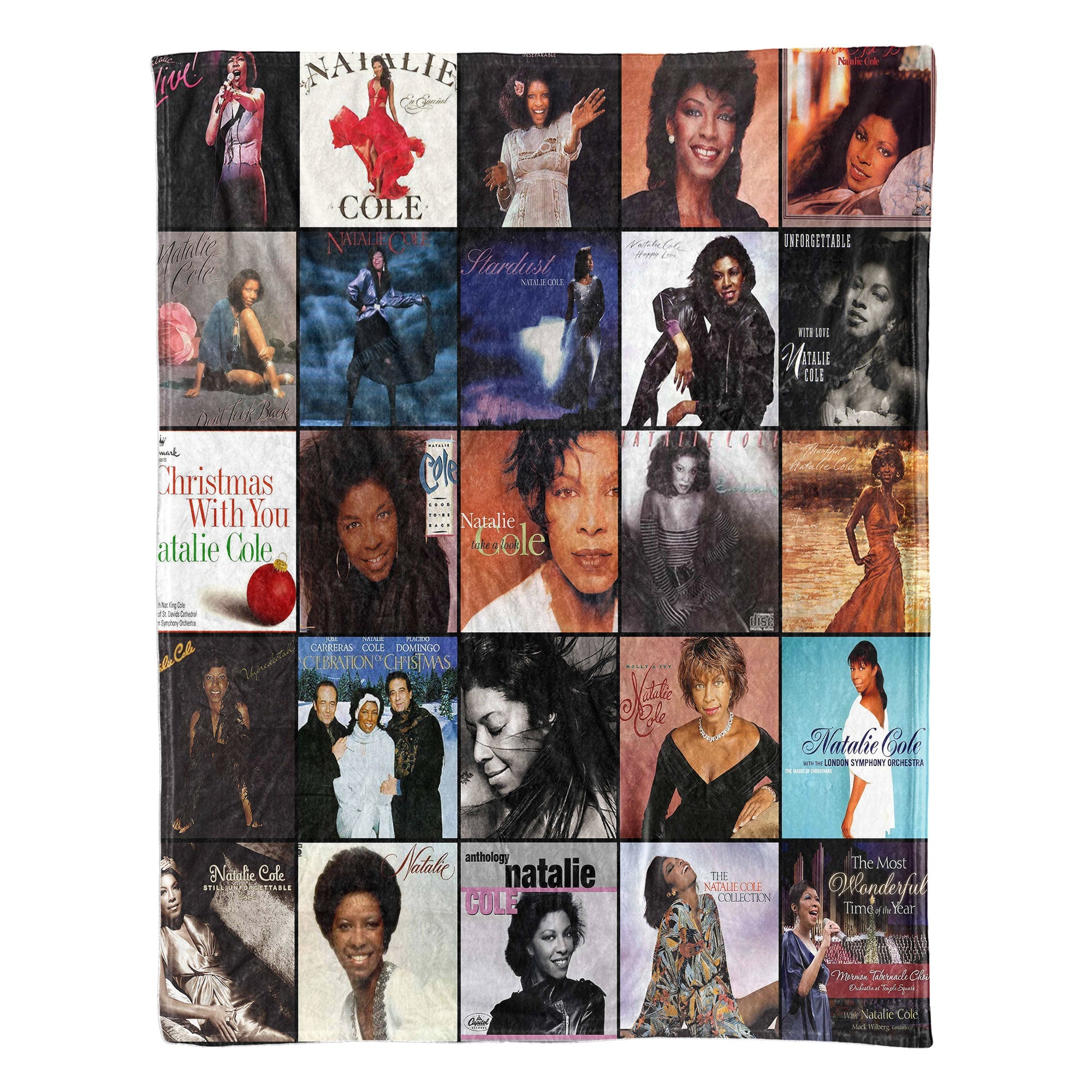 Natalie Cole Sherpa Blanket A Soulful, Timeless Tribute for True Fans