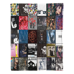 Siouxsie & The Banshees Sherpa Blanket A Gothic Post-Punk Legacy in Every Stitch