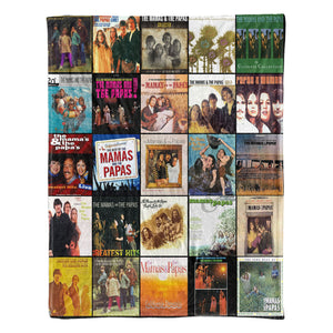 The Mamas & The Papas Sherpa Blanket A California Dreaming Nostalgia Quilt