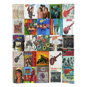 The Monkees Sherpa Blanket Retro Pop Warmth Wrapped in Iconic Album Art