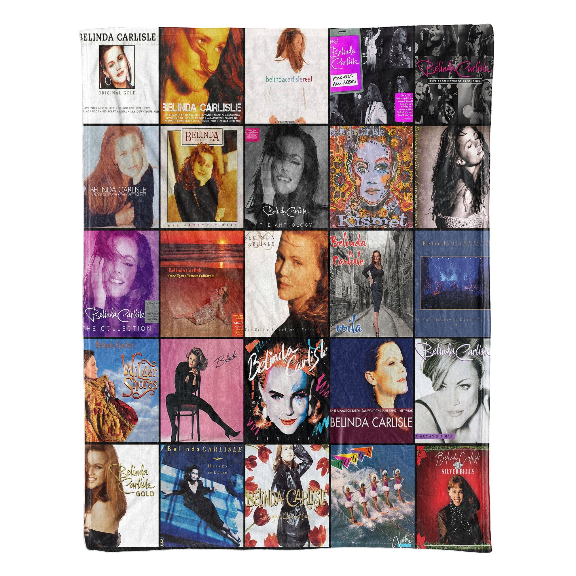 Belinda Carlisle Sherpa Blanket A Warm Journey Through Timeless Hits