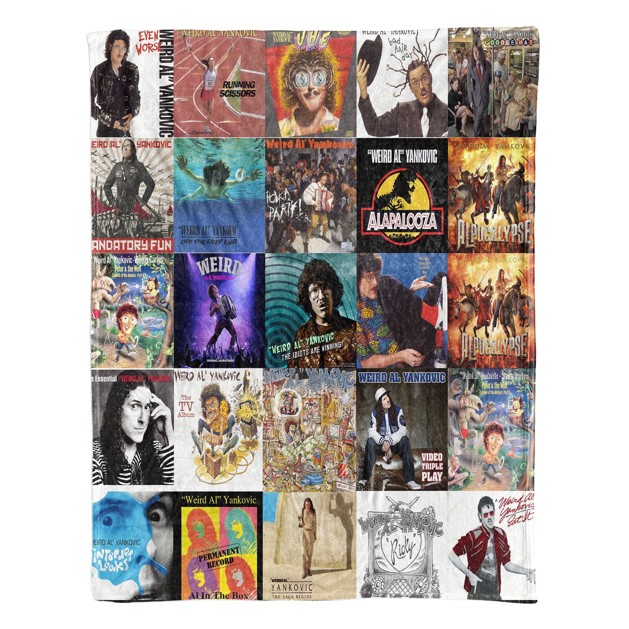 Weird Al Yankovic Sherpa Blanket A Whimsical, Comedy-Rock Tribute for True Fans