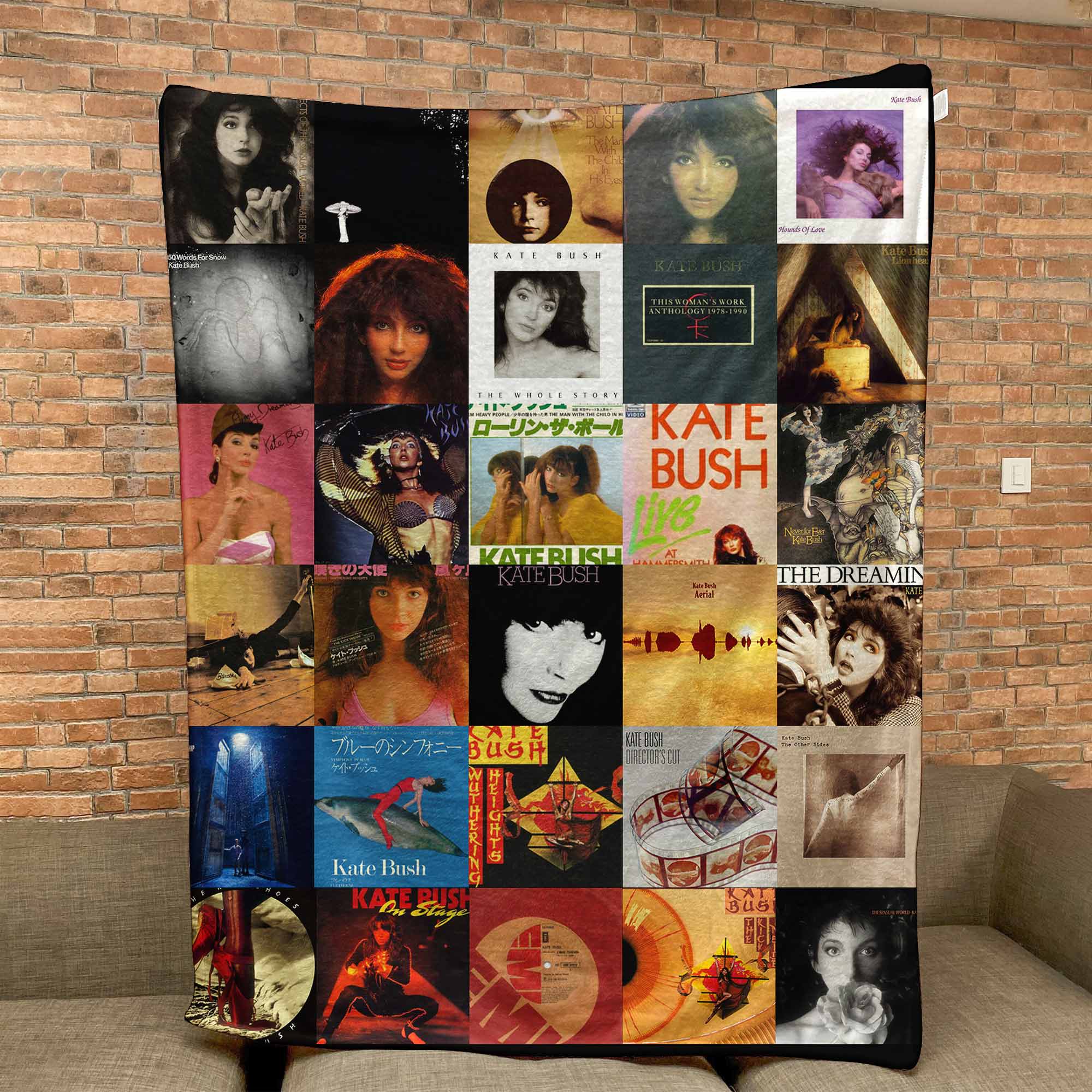 Kate Bush Sherpa Blanket A Cozy Tribute to an Art-Pop Icon