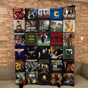 Van Halen Sherpa Blanket A Warm Tribute to Rock’s Wildest Era