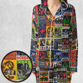 Modern Horror Movies Nope Ghostface Pinhead Pearl Leatherface Halloween Pajamas Set