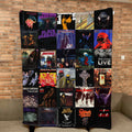Black Sabbath Sherpa Blanket Album Cover Collage Heavy Metal Throw Blanket