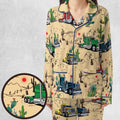 Peterbilt Semi Truck Pattern Pajamas Set