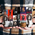 Janet Jackson Accent Mug Iconic Album Cover Collage Gift for Pop & R&B Fans