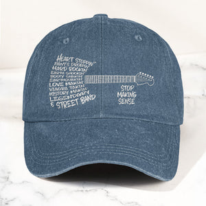 Bruce Springsteen & The E Street Band Denim Cap Retro Rock Music Fan Cap Gift For Dad (With Box)