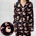 Axolotl Wonders Cute Salamanders Pattern Pajamas Set
