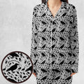Nevermore The Raven Edgar Allan Poe Pattern Pajamas Set