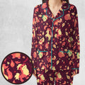 Fire Pokemon Pattern Pajamas Set