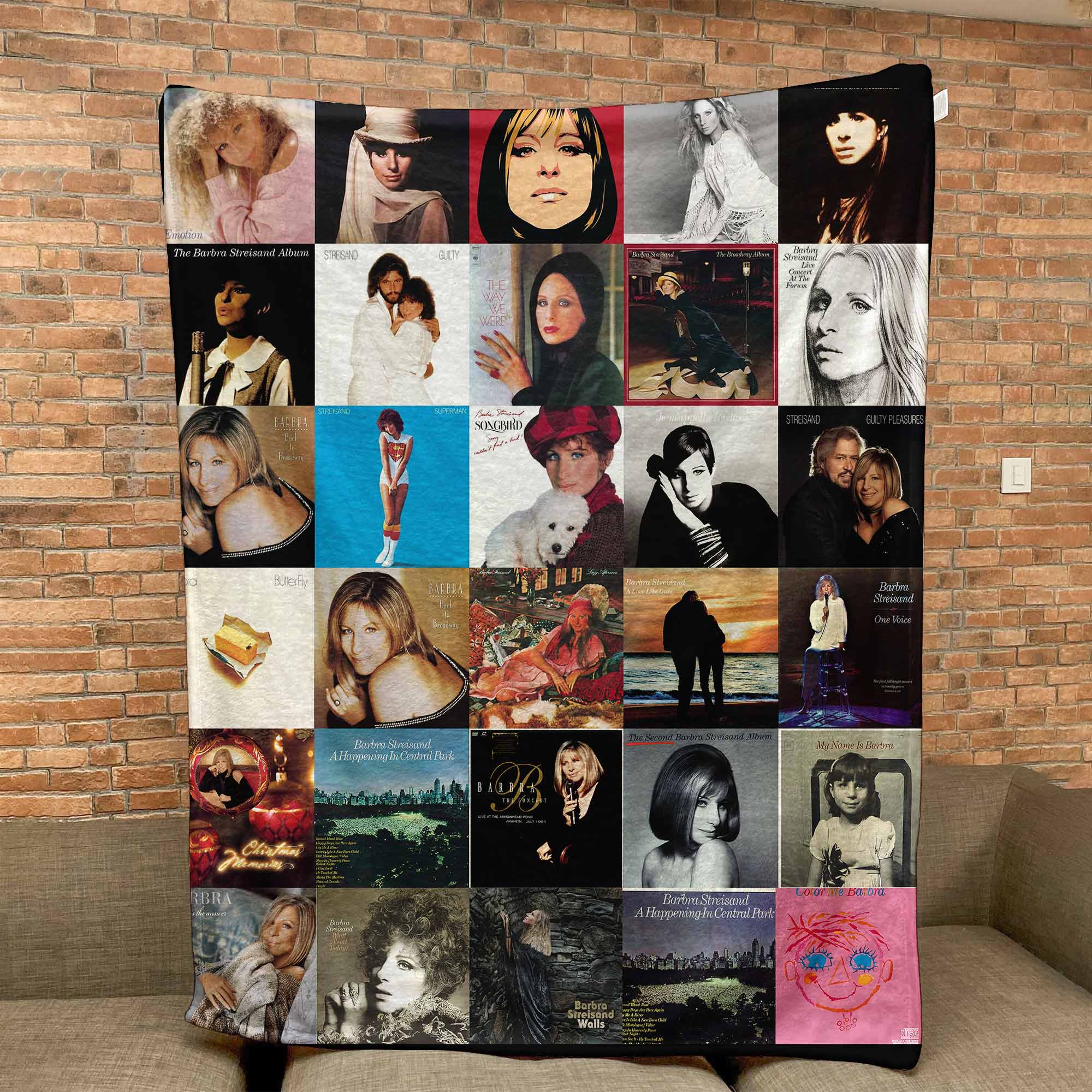 Barbra Streisand Sherpa Blanket A Warm Tribute to a Timeless Icon