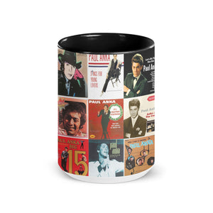 Paul Anka Accent Mug Golden-Era Classics Album Collage Gift
