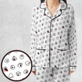 Super Mario Boo Pattern Pajamas Set
