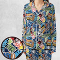 Hot Wheels Monster Trucks Logos Pajamas Set