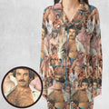 Vintage Hunks of The 80s Pajamas Set