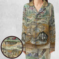 The Goonies Adventure Map Pajamas Set