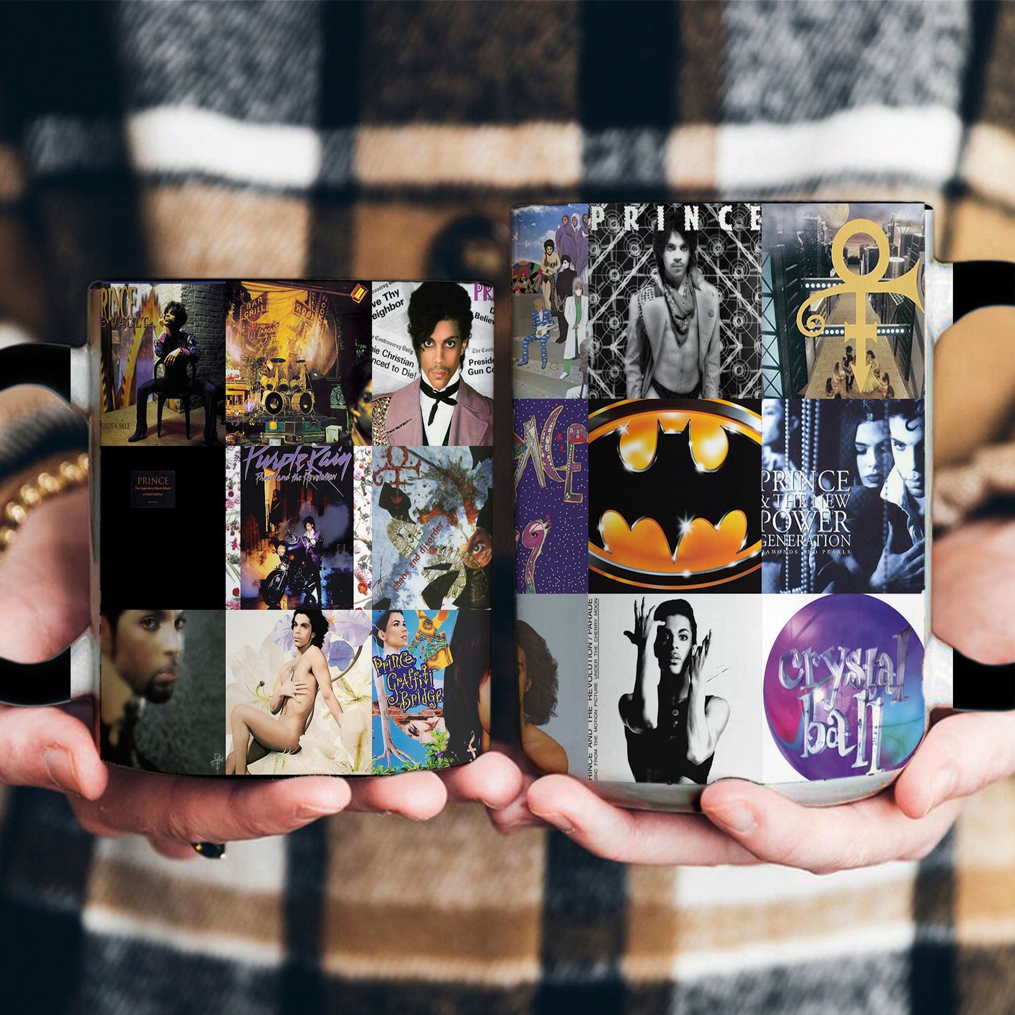 Prince Accent Mug A Retro Celebration of Iconic Albums
