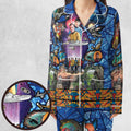 The Beginning Star Trek Pattern Pajamas Set