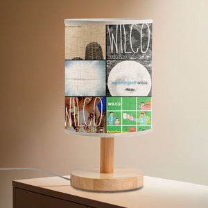 Wilco Albums Table Lamp Indie Rock Ambient Light