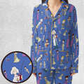 B2tf Cartoon Characters Seamless Pajamas Set
