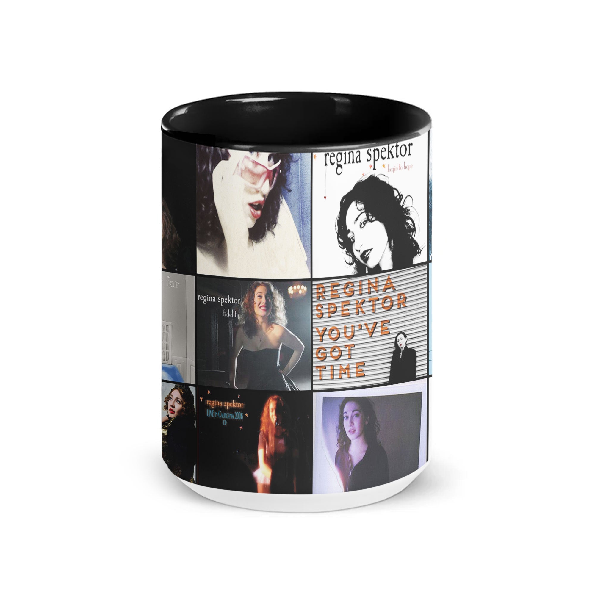 Regina Spektor Accent Mug Indie Icon Album Cover Collage Gift