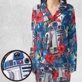 Summer Vacation R2 D2 Tropical Pajamas Set