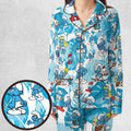 The Smurfs Pattern Pajamas Set