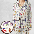 The Justice Friends Characters Pajamas Set