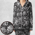 Horror Movie Assemblage Ghostface Xenomorph Pinhead Freddy Michael Myers Pajamas Set