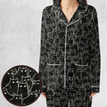 Suspicious Cats Funny Cat Pajamas Set